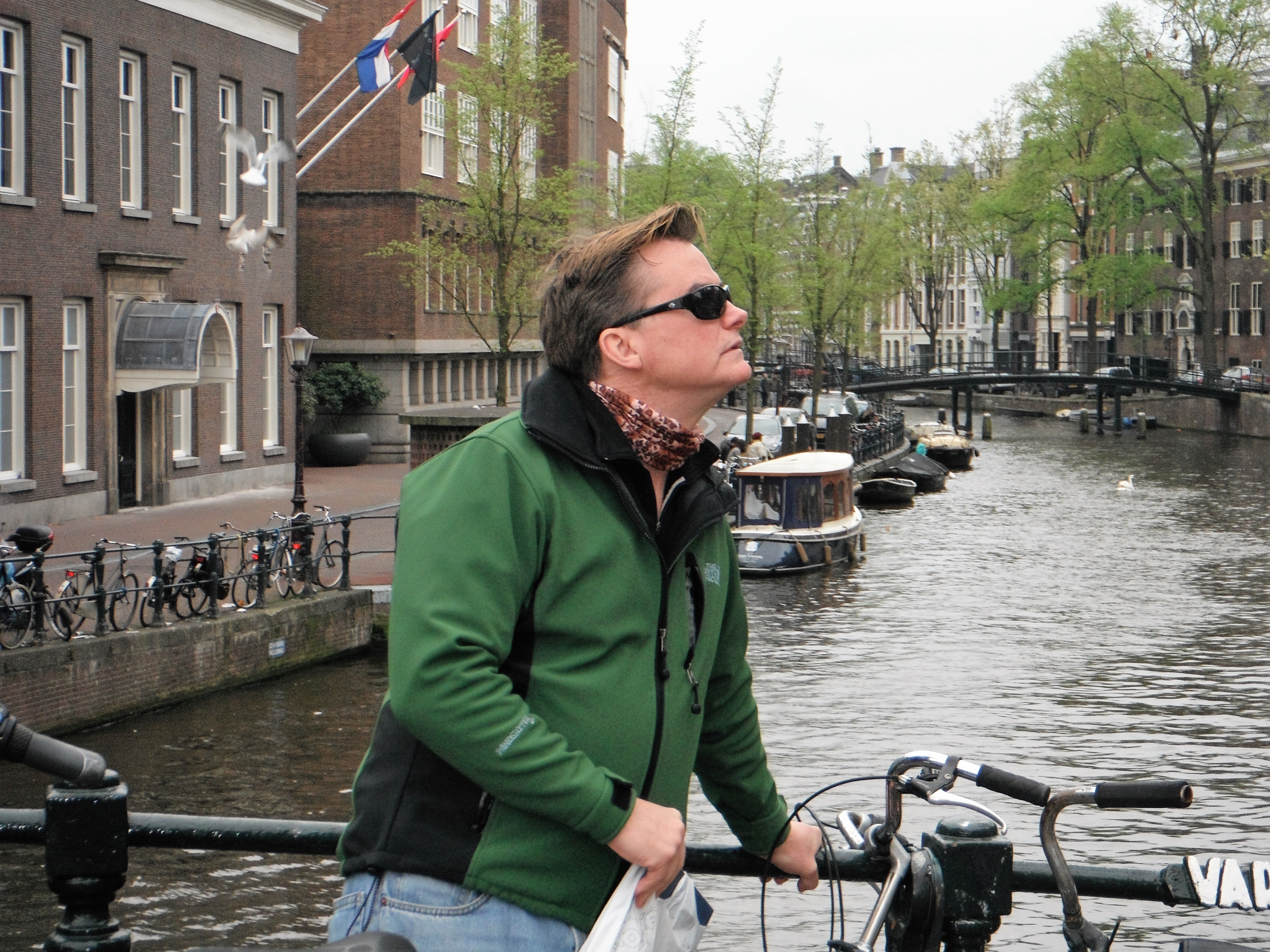 Kevin Vann on bike pic